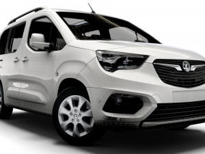 Vauxhall E Combo Life 2022 3D मॉडल