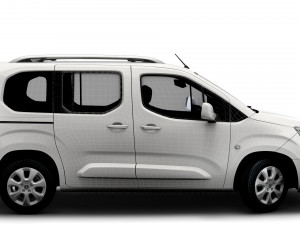 Vauxhall E Combo Life 2022 3D मॉडल