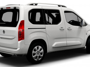 Vauxhall E Combo Life 2022 3D मॉडल