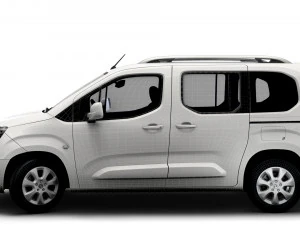 Vauxhall E Combo Life 2022 3D Model