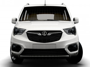 Vauxhall E Combo Life 2022 3D मॉडल