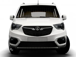 Vauxhall E Combo Life 2022 3D Model
