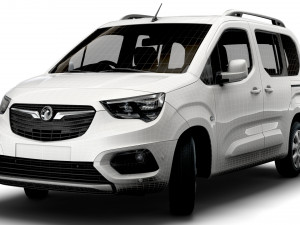 Vauxhall E Combo Life 2022 3D मॉडल
