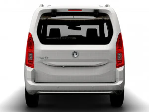 Vauxhall E Combo Life 2022 3D Model