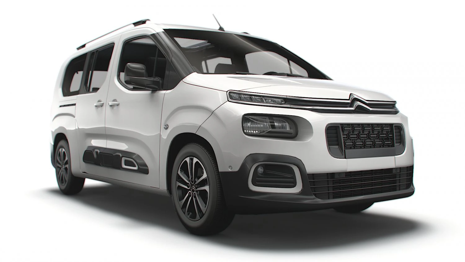 Citroen Berlingo Multispace XL 2022 3D Model .c4d .max .obj .3ds .fbx .stl .blend 