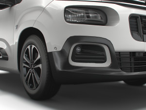 Citroen Berlingo Multispace XL 2022 3D-Modell