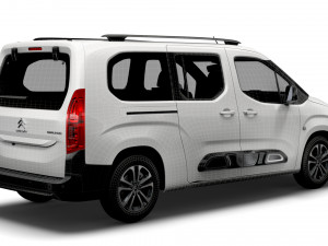 Citroen Berlingo Multispace XL 2022 3D-Modell