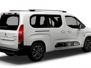 Citroen Berlingo Multispace XL 2022 3D Model
