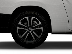 Citroen Berlingo Multispace XL 2022 3D-Modell