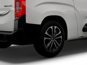 Citroen Berlingo Multispace XL 2022 3D-Modell