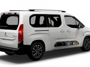 Citroen Berlingo Multispace XTR XL 2022 3Dモデル