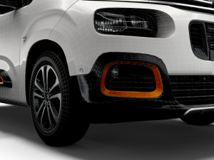Citroen Berlingo Multispace XTR XL 2022 3Dモデル