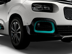 Citroen E Berlingo Multispace XTR XL 2022 Model 3D