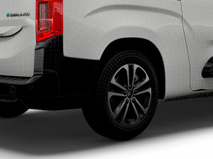 Citroen E Berlingo Multispace XTR XL 2022 Model 3D