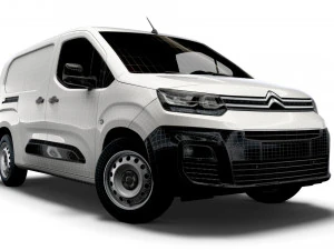 Citro&euml;n E Berlingo Van LWB 2022 Modèle 3D