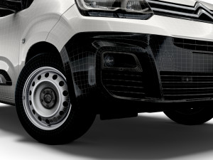 Citroen E Berlingo Van LWB 2022 3D Model