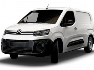 Citroen E Berlingo Van LWB 2022 3D Model