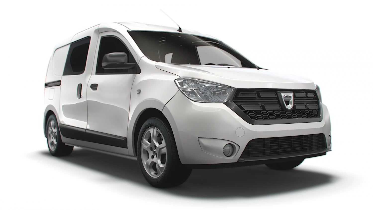 Dacia Dokker DoubleCab 2020 3D Model .c4d .max .obj .3ds .fbx .stl .blend