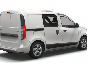 Dacia Dokker DoubleCab 2020 3D 모델