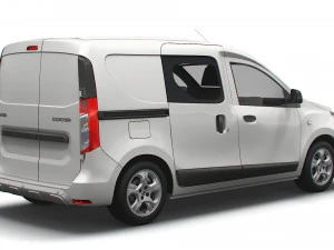 Dacia Dokker DoubleCab 2020 3D Model