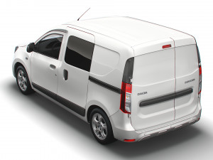 Dacia Dokker DoubleCab 2020 3D 모델