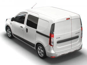 Dacia Dokker DoubleCab 2020 3D Model