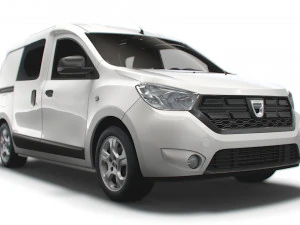 Dacia Dokker DoubleCab 2020 3D Model