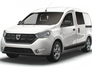 Dacia Dokker DoubleCab 2020 3D Model
