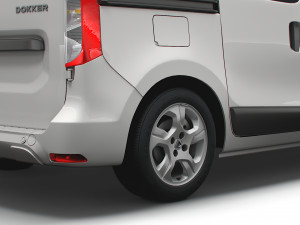 Dacia Dokker DoubleCab 2020 3D 모델