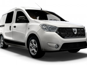 Dacia Dokker DoubleCab 2020 3D 모델