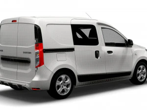 Dacia Dokker DoubleCab 2020 3D Model