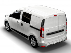 Dacia Dokker DoubleCab 2020 3D 모델