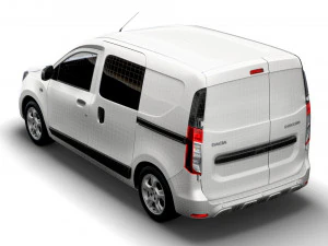 Dacia Dokker DoubleCab 2020 3D Model
