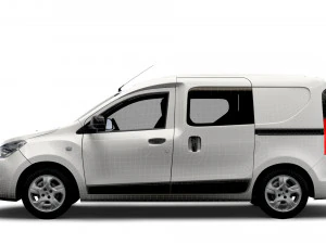 Dacia Dokker DoubleCab 2020 3D Model
