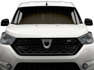 Dacia Dokker DoubleCab 2020 3D 모델