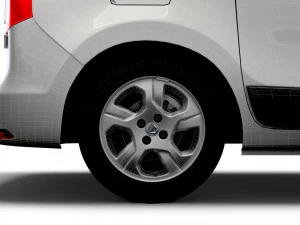 Dacia Dokker DoubleCab 2020 3D Model