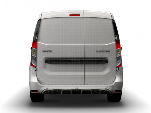 Dacia Dokker DoubleCab 2020 3D 모델