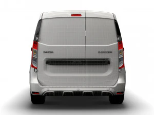 Dacia Dokker DoubleCab 2020 3D Model