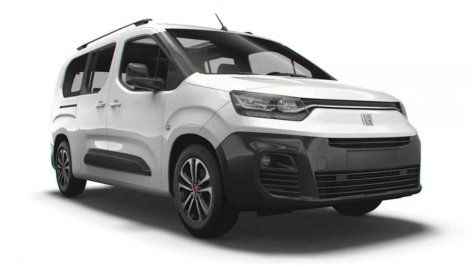 Fiat Doblo 361 XL 2023 3D Model .c4d .max .obj .3ds .fbx .stl .blend 