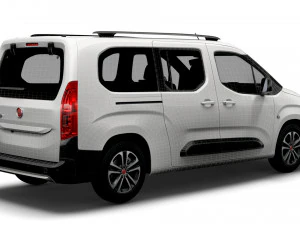 Fiat Doblo 361 XL 2023 3D Model