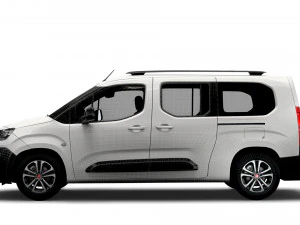 Fiat Doblo 361 XL 2023 3D Model