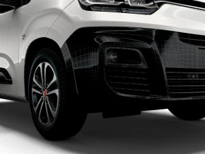 Fiat Doblo 361 XL 2023 3D Model
