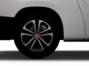 Fiat Doblo 361 XL 2023 3D Model