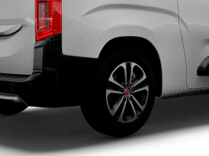 Fiat Doblo 361 XL 2023 3D Model