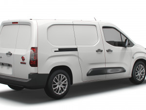 Fiat Doblo LWB Van 511 2023 3D Модель