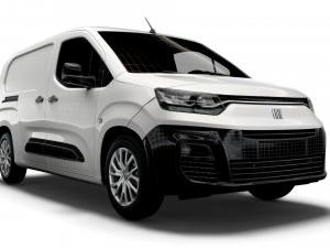 Fiat Doblo LWB Van 511 2023 3D Модель