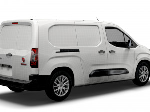 Fiat Doblo LWB Van 511 2023 3D Модель