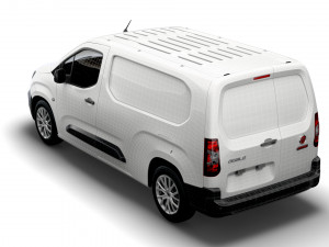 Fiat Doblo LWB Van 511 2023 3D Модель