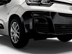 Fiat Doblo LWB Van 511 2023 3D Модель