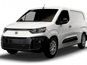 Fiat Doblo LWB Van 511 2023 3D Модель